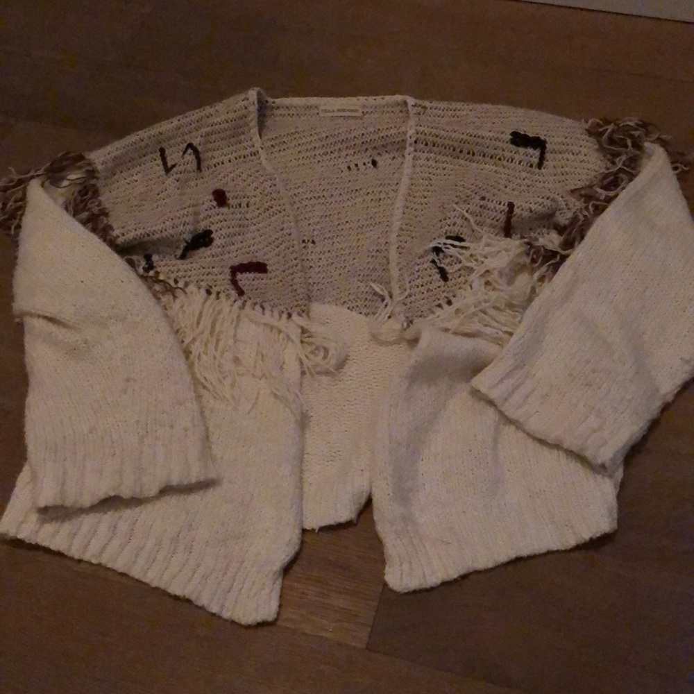 Ulla Johnson Fringe Sweater